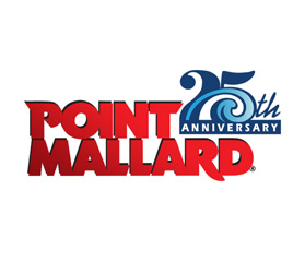 Point Mallard 25th Anniversary logo