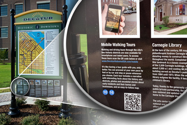 City of Decatur Mobile App QR Codes