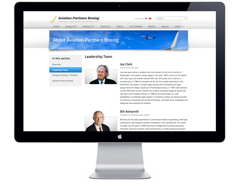 AviationPartnersBoeing.com leadership page