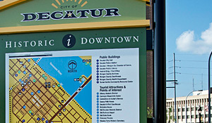 Decatur Wayfinding Signage