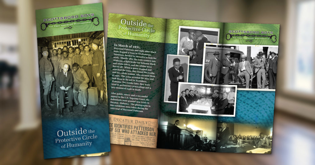 Morgan County Archives Scottsboro Boys Traveling Exhibit Brochure