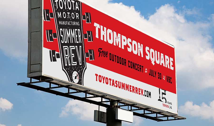 Toyota Summer Rev Billboard